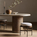 Ember Accent Stool - Gibson Wheat