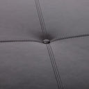 Luxe Edwyn Large Ottoman - Sonoma Black