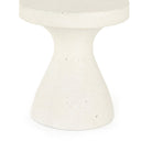 Veranda Outdoor End Table - Textured White