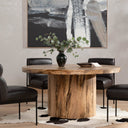 Haven Round Dining Table - Spalted Primavera