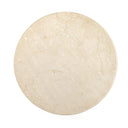 Vero Belle Round Dining Table - 38 Cream Marble