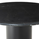 Vero Belle Round Dining Table - 38 Black Marble
