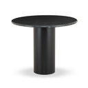 Belle Round Dining Table - 38 Black Marble
