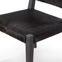 Verano Villa Dining Chair - Black Hair On Hide