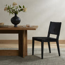Verano Villa Dining Chair - Black Hair On Hide