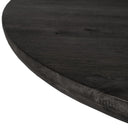 Aveline Bibianna Dining Table - Worn Black Marble