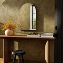 Luxe Georgina Small Mirror - Polished Brass