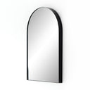 Luxe Georgina Small Mirror - Iron Matte Black