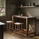 Aveline Scout Bar Counter Table - Bar Auburn Mango