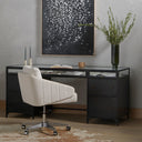 Luxe Shadow Box Executive Desk