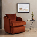 Maison Noir Whittaker Swivel Chair - Bleecker Rust
