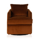 Maison Noir Whittaker Swivel Chair - Bleecker Rust