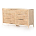 Luxe Haven Sydney 6 Drawer Dresser - Natural Mango