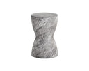 CARA END TABLE - MARBLE LOOK GREY