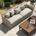 Dade Outdoor Slipcover Sofa - Stone Grey