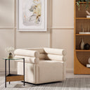 Aveline Evie Swivel Chair - Hampton Cream