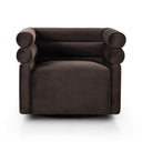 Aveline Evie Swivel Chair - Surrey Cocoa