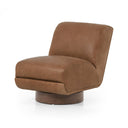 Aveline Bronwyn Swivel Chair - Palermo Cognac