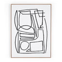 Aetherial Stark 1 by Dan Hobday - 30X40 Natural Maple