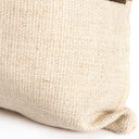 Premium Leather and Linen Pillow - 16X24