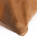 Premium Leather and Linen Pillow - 16X24