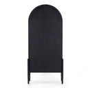 Aveline Tolle Cabinet - Drifted Matte Black W Drifted Oak