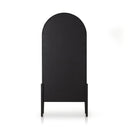 Aveline Tolle Cabinet - Drifted Matte Black Solid