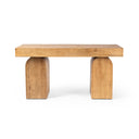 Aria Keane Desk - Natural Nettlewood