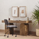 Aria Keane Desk - Natural Nettlewood