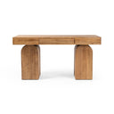 Aria Keane Desk - Natural Nettlewood
