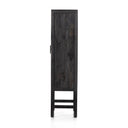 Aveline Caprice Narrow Cabinet - Black Wash Mango