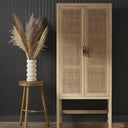 Aveline Caprice Narrow Cabinet - Natural Mango