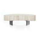 Solstice Avett Coffee Table - Tall Piece Bleached Guanacaste