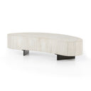 Vesper Avett Coffee Table - Short Piece Bleached Guanacaste
