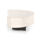 Vesper Avett Coffee Table - Short Piece Bleached Guanacaste