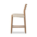 Evermore Glenmore Bar Counter Stool - Smoked Oak Counter Essence Natural