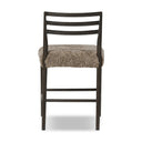 Evermore Glenmore Bar Counter Stool - Light Carbon Counter Taupe Shearling