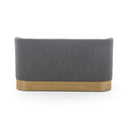 Solara Krista Dining Bench - Knoll Charcoal