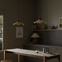 Radiant Novak Pendant - Antique Brass