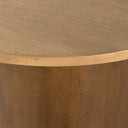 Versatile Pilo Dining Table - Natural Matte Veneer Dark Parawood Veneer