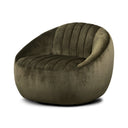 Nova Audie Swivel Chair - Surrey Olive