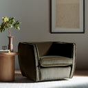 Calista Swivel Chair - Surrey Olive