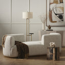 Elysian Deandra Tete A Tete Chaise - Merino Cotton