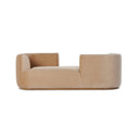 Serene Retreat Deandra Tete A Tete Chaise - Surrey Camel