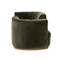 Elysian Deandra Tete A Tete Chaise - Surrey Olive