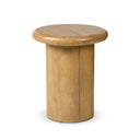 Aveline Zach End Table - Burnished Parawood