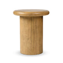 Aveline Zach End Table - Burnished Parawood