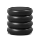 Verity West End Table - Black Concrete