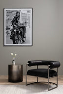 Aurelia Franoise Hardy On Bike by Getty Images - 18X24