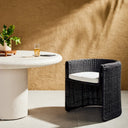 Solara Outdoor Dining Chair - Vintage Coal